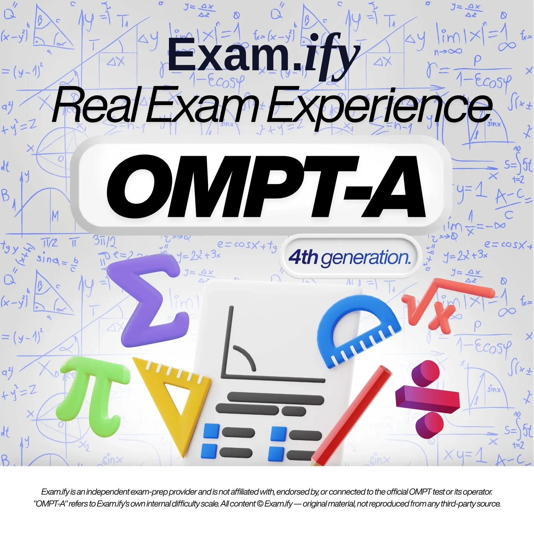 Exam.ify Practice Test for OMPT-A (4th Generation) practice test cover