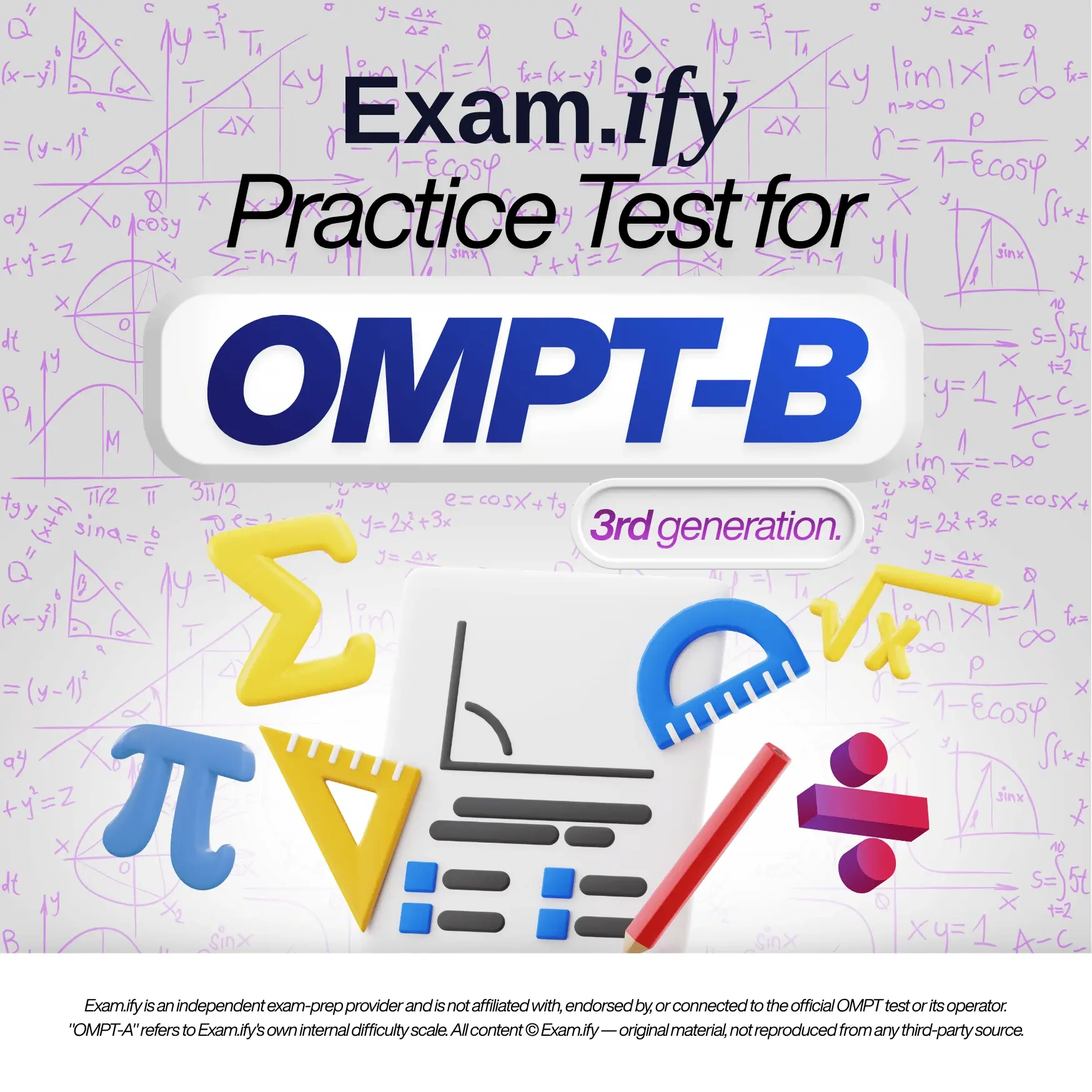 Exam.ify Practice Test for OMPT-B (3rd Generation) practice test cover