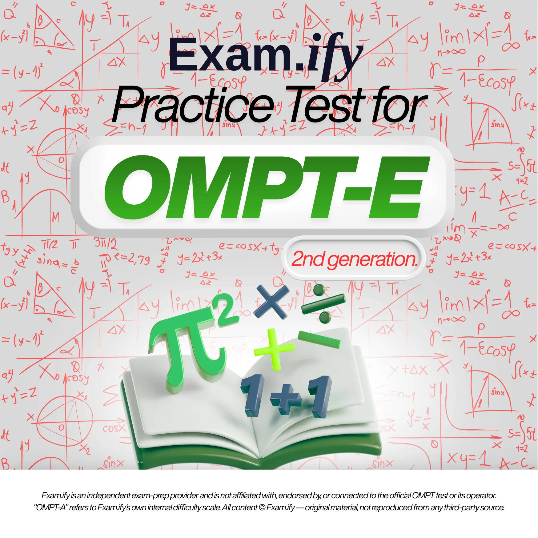 Exam.ify Practice Test for OMPT-E (2nd Generation) practice test cover