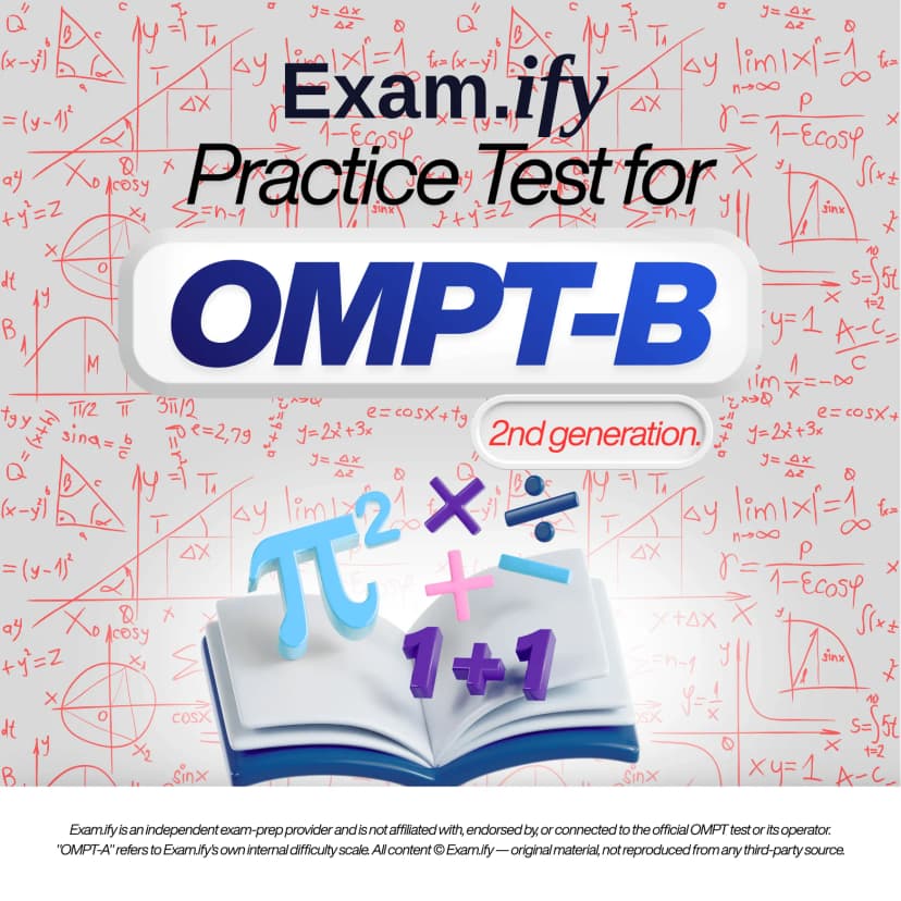 OMPT-B OMPT practice test cover, generation 2